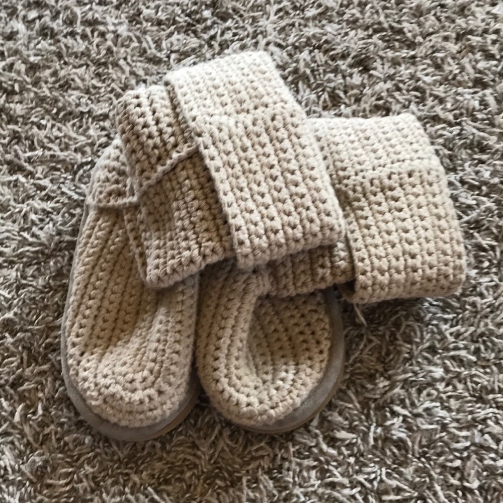 Girls Livs Slouchy Crochet Boots